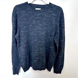Billy Reid Gray Wool Crewneck Sweater